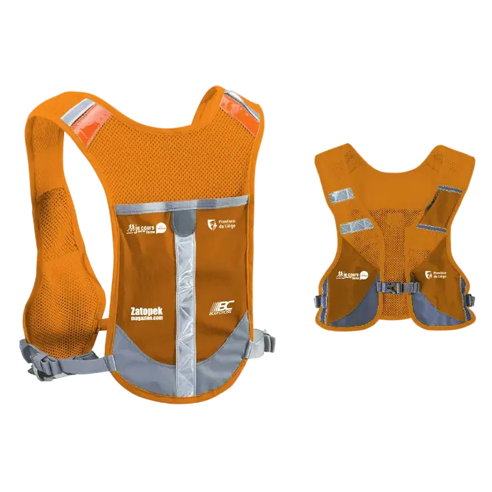 Gilet fluo avec poches et mini sac à dos JCPMF