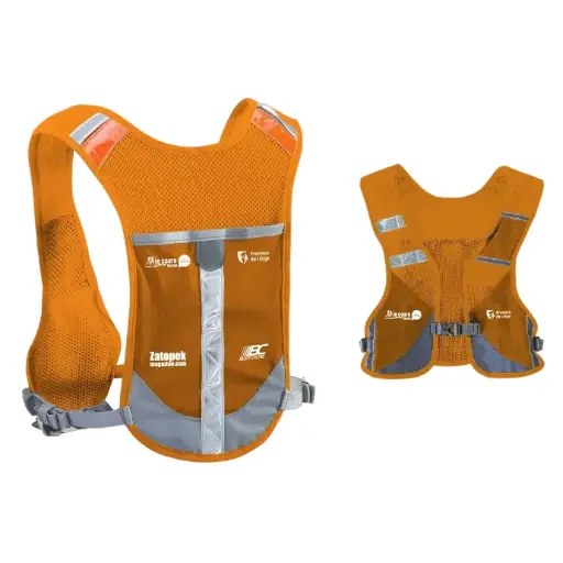 Gilet fluo avec poches et mini sac à dos JCPMF
